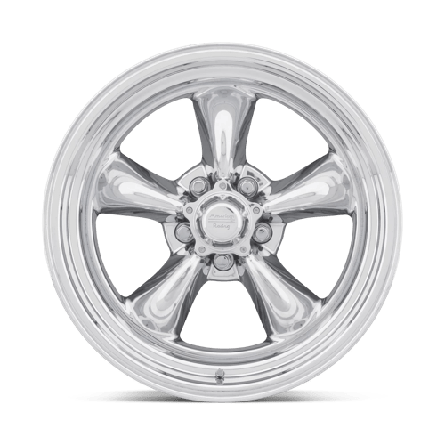 18X7 American Racing Vintage VN505 TORQ THRUST II POLISHED 5X120.65