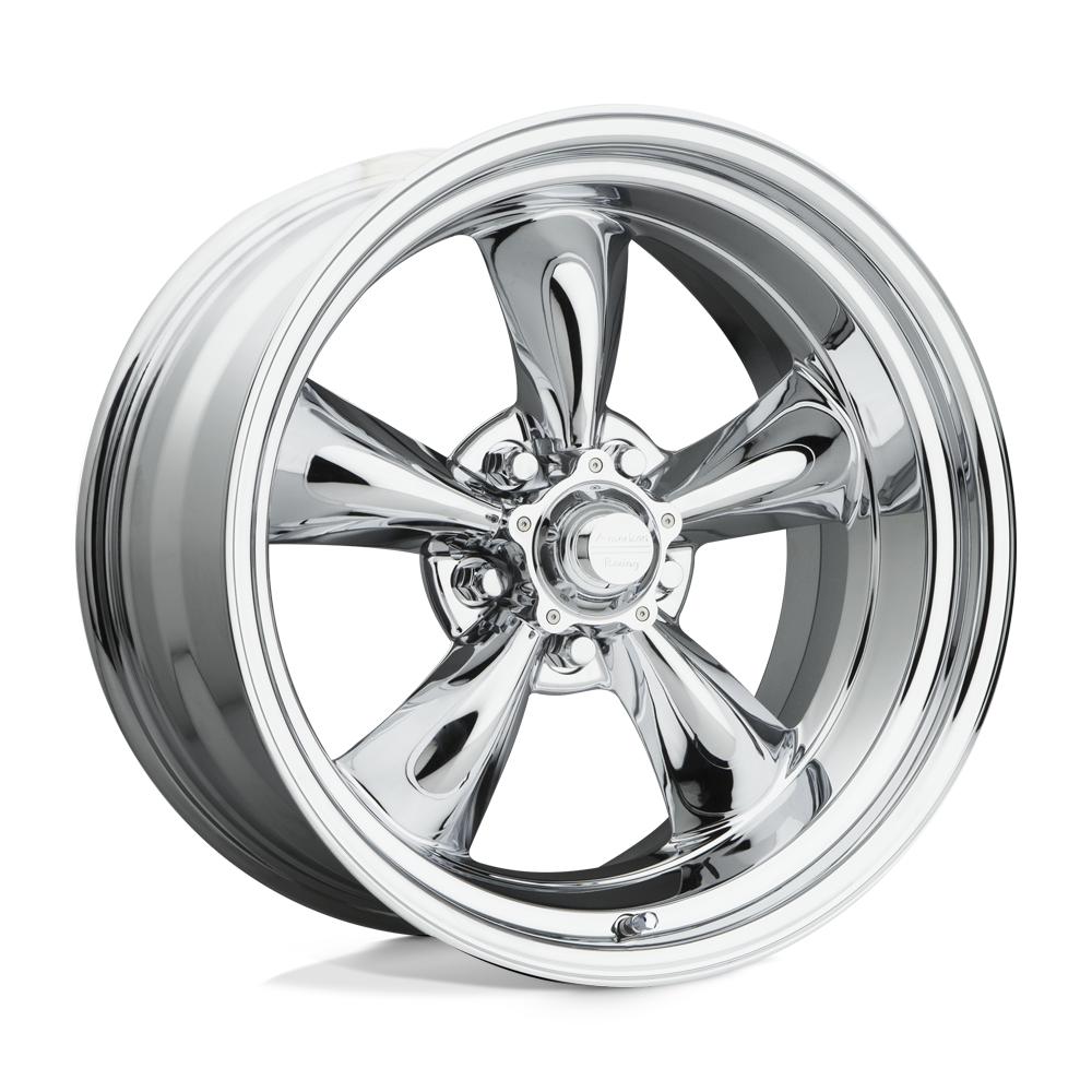 20X8 American Racing Vintage VN615 TORQ THRUST II 1 PC CHROME 5X120.65