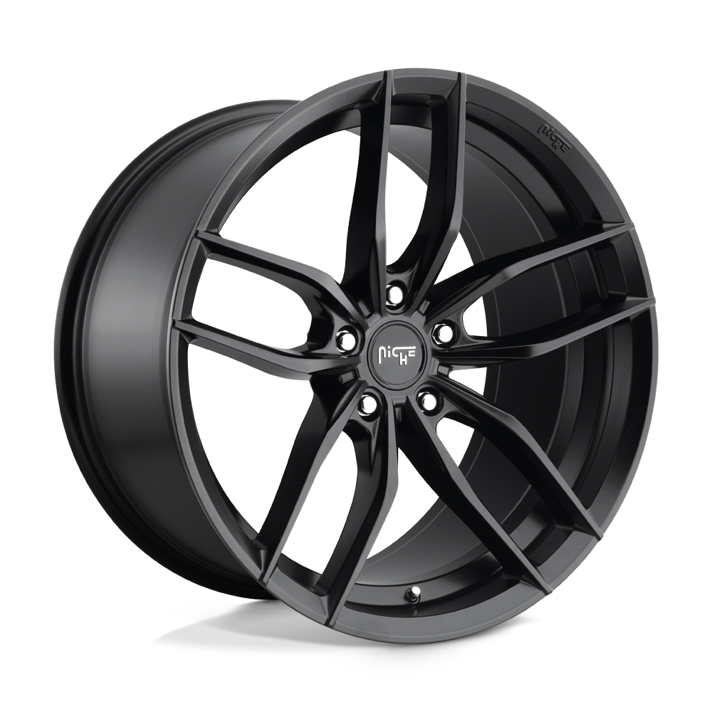 22X9 Niche 1PC M203 VOSSO MATTE BLACK 5X112