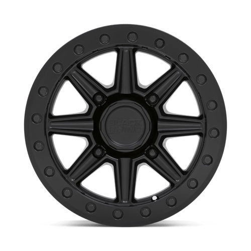 14" Black Rhino Hard Alloys - UTV WEBB UTV BEADLOCK MATTE BLACK 4X110