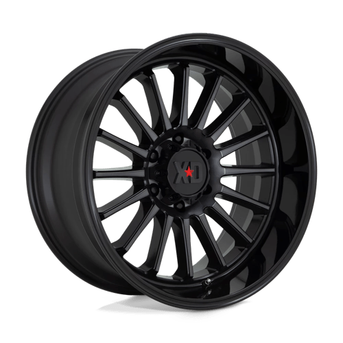20X9 XD XD857 WHIPLASH GLOSS BLACK W/ GRAY TINT 6X139.7