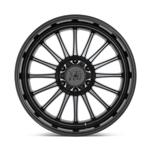 20X10 XD XD857 WHIPLASH GLOSS BLACK W/ GRAY TINT 5X139.7