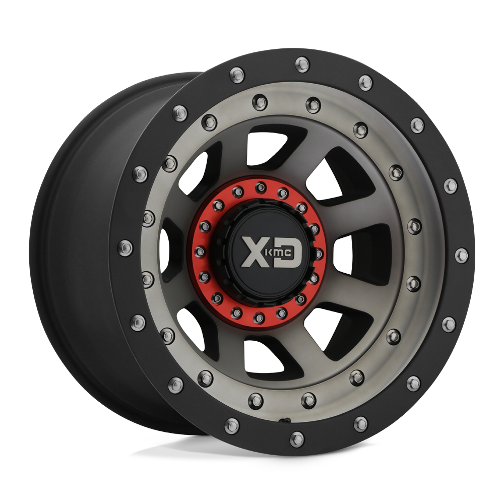 17X9 XD XD137 FMJ SATIN BLACK W/ DARK TINT 5X127/5X139.7
