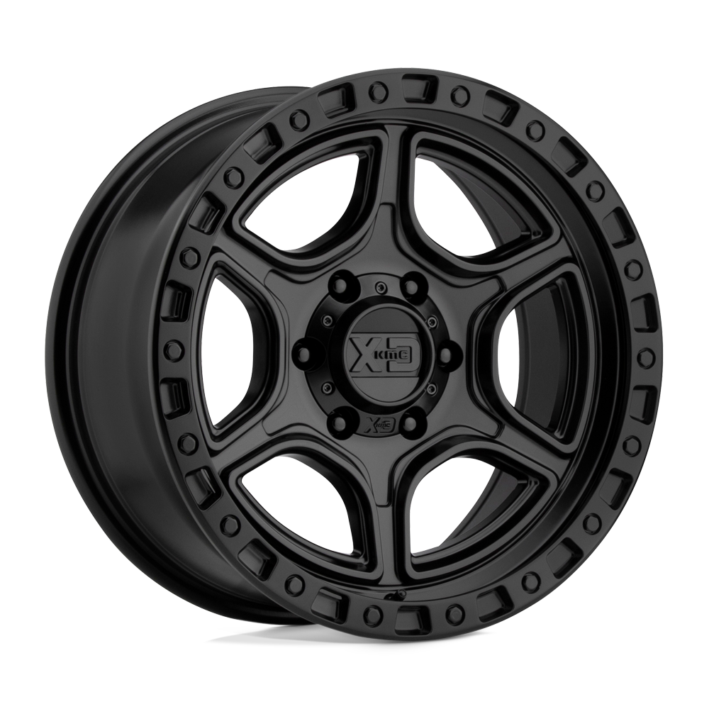18X8.5 XD XD139 PORTAL SATIN BLACK 6X139.7