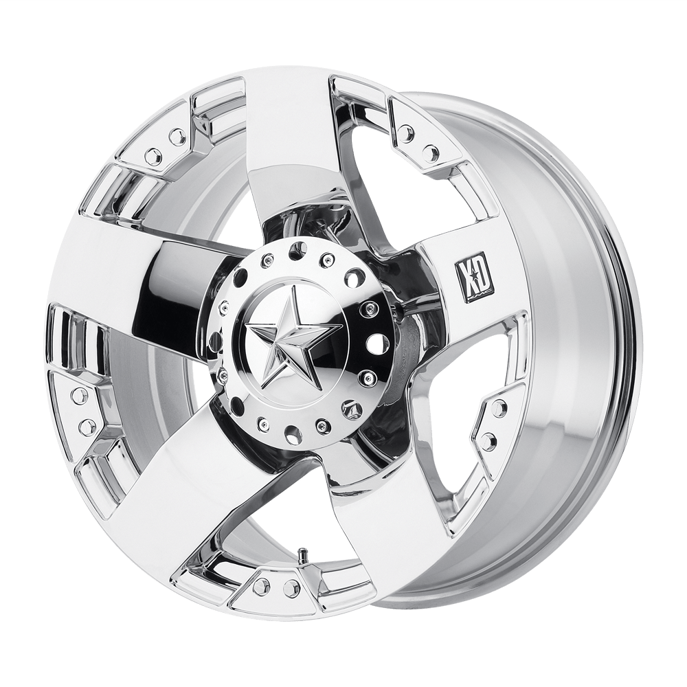 22X9.5 XD XD775 ROCKSTAR CHROME 6X135/6X139.7