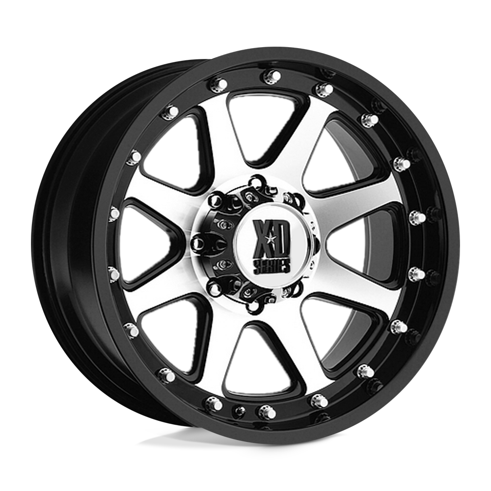 20X9 XD XD798 ADDICT MATTE BLACK MACHINED 6X139.7