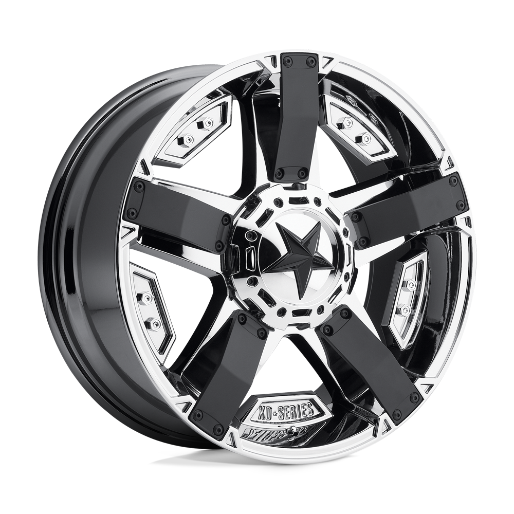 17X8 XD XD811 ROCKSTAR II PVD W/ MATTE BLACK ACCENTS 6X127