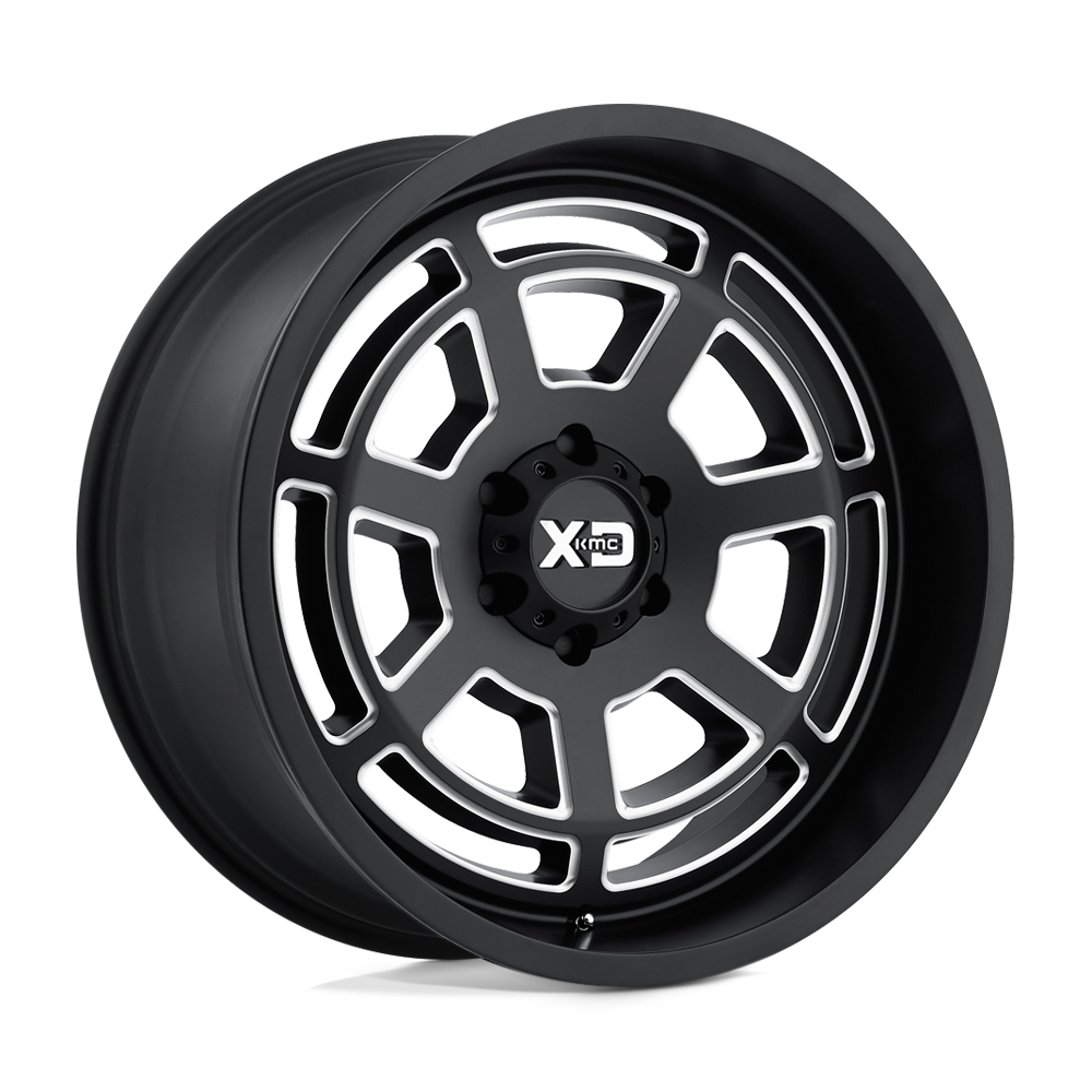 20X9 XD XD824 BONES SEMI GLOSS BLACK MILLED 5X150