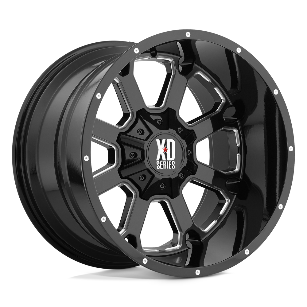 20X9 XD XD825 BUCK 25 GLOSS BLACK MILLED 5X127/5X139.7