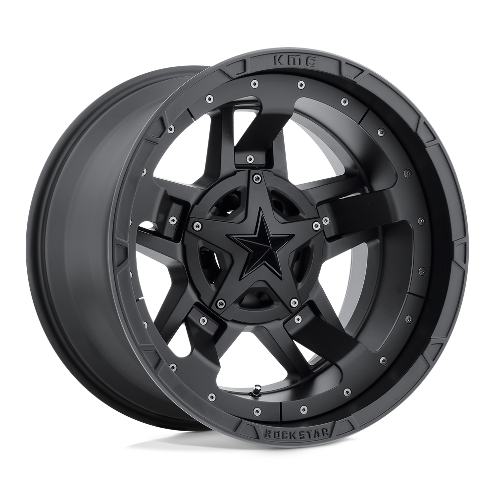 18X9 XD XD827 ROCKSTAR III MATTE BLACK 5X114.3/5X127