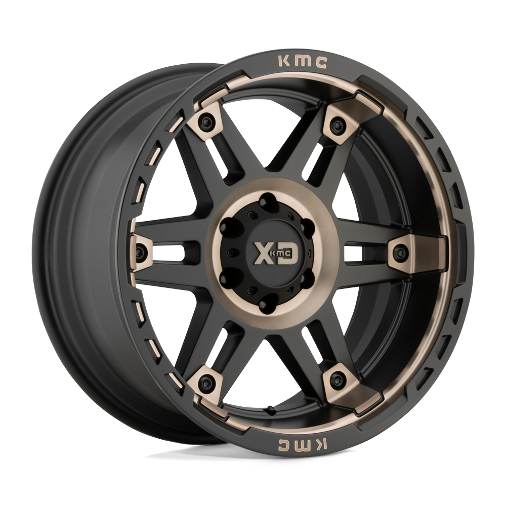 20X9 XD XD840 SPY II SATIN BLACK W/ DARK TINT 6X139.7