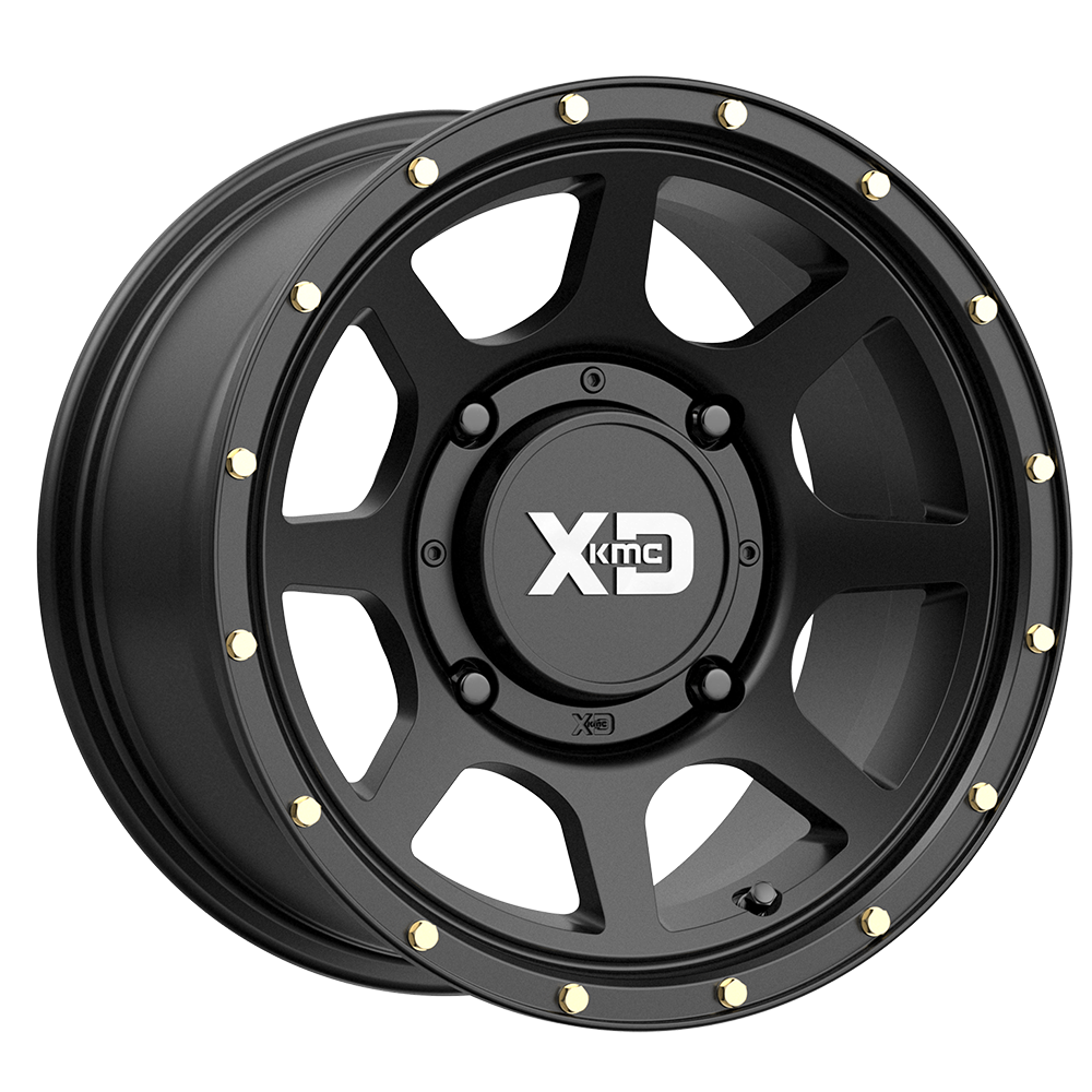 15X6 XD Powersports XS134 ADDICT 2 SATIN BLACK 4X110