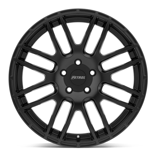 17" Petrol P6A MATTE BLACK 5X112