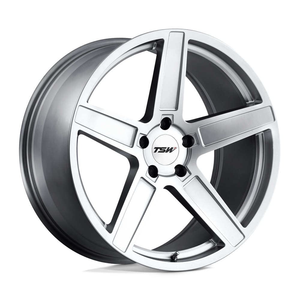 20" TSW ASCENT MATTE TITANIUM SILVER 5X114.3