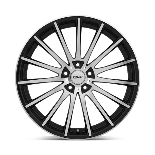 19" TSW CHICANE GLOSS BLACK W/ MIRROR CUT FACE 5X112
