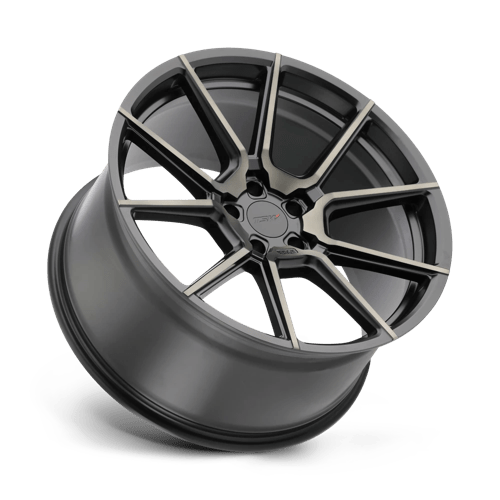 19" TSW CHRONO MATTE BLACK W/ MACH DARK FACE 5X120