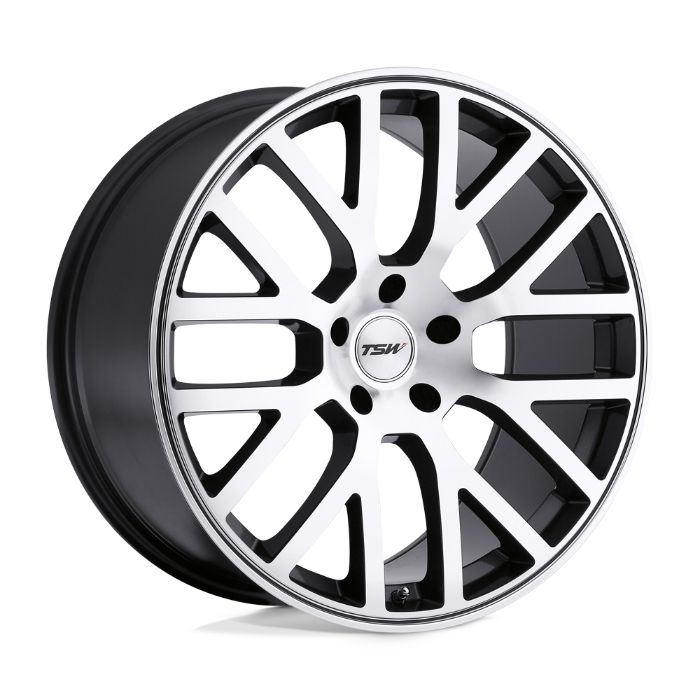22" TSW DONINGTON GUNMETAL MIRROR CUT FACE 5X120