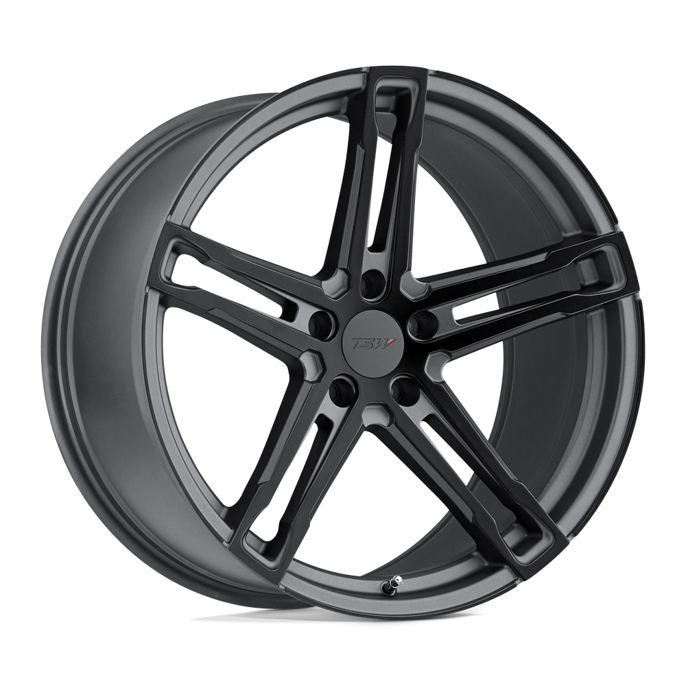 18" TSW MECHANICA MATTE GUNMETAL W/ M-BLACK FACE 5X120
