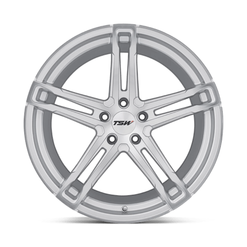20" TSW MECHANICA SILVER W/ MIRROR CUT FACE 5X112
