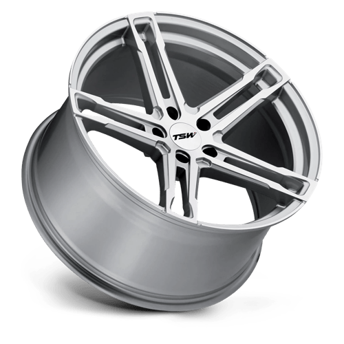 20X9 TSW MECHANICA SILVER W/ MIRROR CUT FACE 5X120