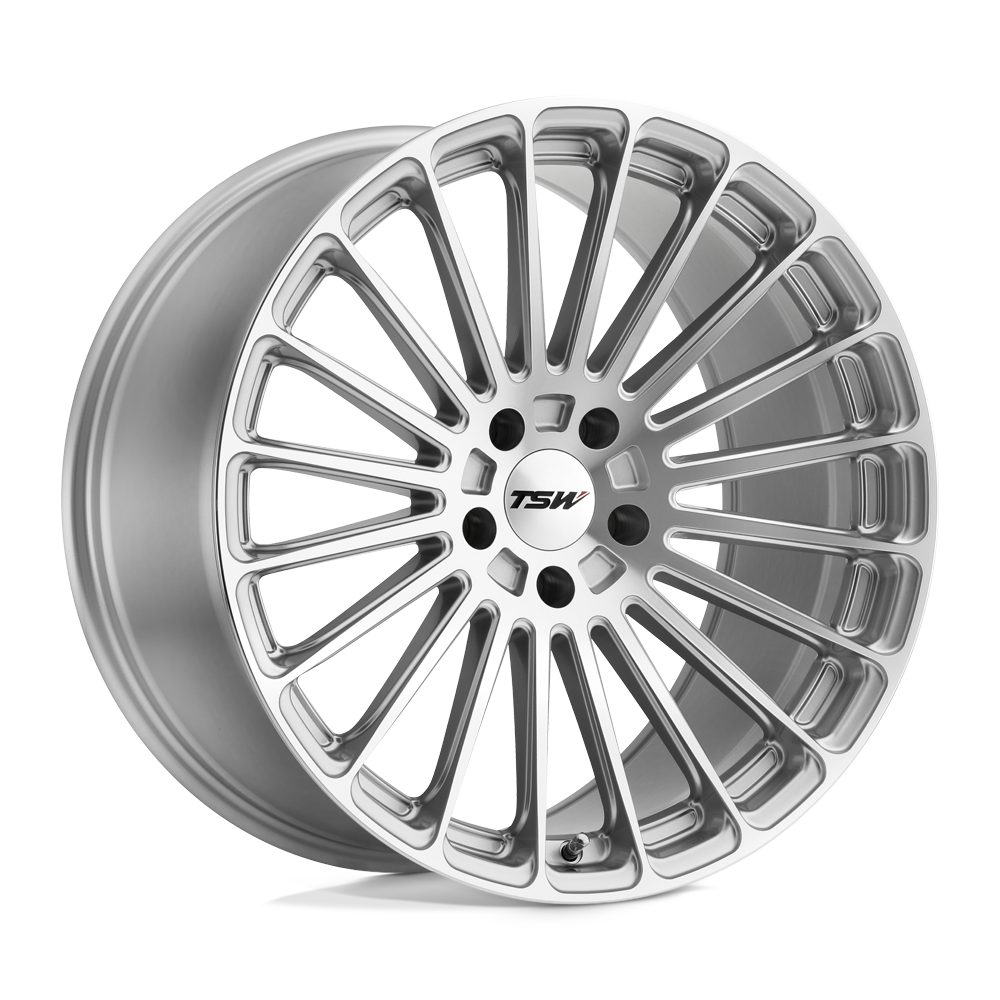 20X8.5 TSW TURBINA TITANIUM SILVER MIRROR CUT FC 5X108
