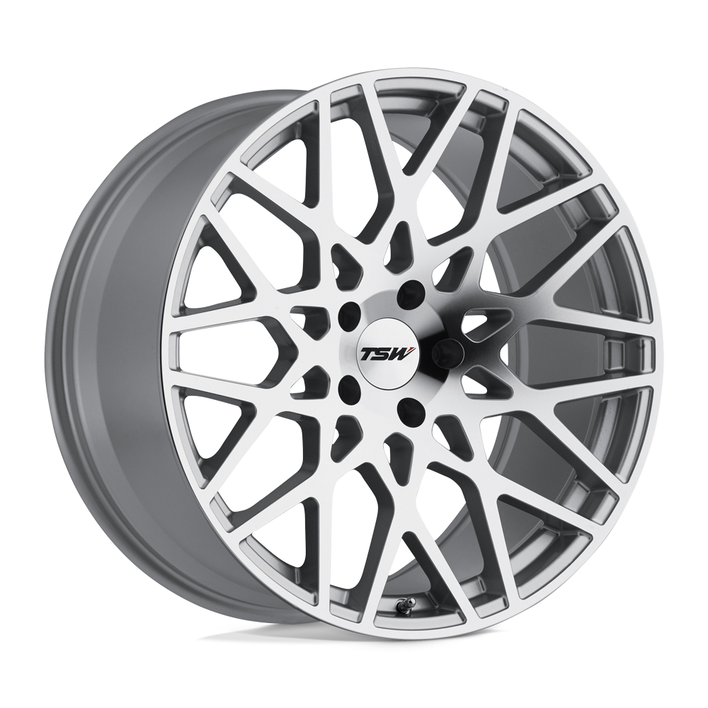 20X10 TSW VALE SILVER W/ MIRROR CUT FACE 5X112