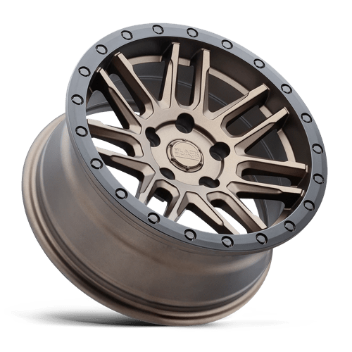 18" Black Rhino Hard Alloys ARCHES BRONZE W/ BLACK RING 5X112