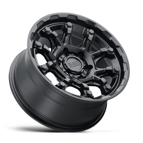 20" Black Rhino Hard Alloys ARK MATTE BLACK W/ G-BLACK BOLTS 5X150