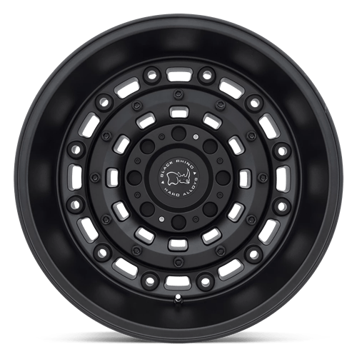 20" Black Rhino Hard Alloys ARSENAL TEXTURED MATTE BLACK 5X127/5X139.7