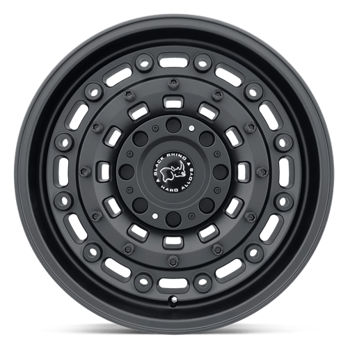 18X9.5 Black Rhino Hard Alloys ARSENAL RIMS - TEXTURED MATTE BLACK 8X170