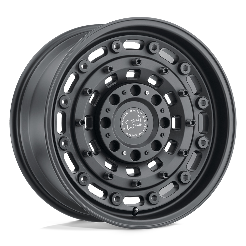 20X12 Black Rhino Hard Alloys ARSENAL RIMS - TEXTURED MATTE BLACK 8X170
