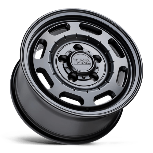 17" Black Rhino Hard Alloys BANDOLIER MATTE BLACK 5X160
