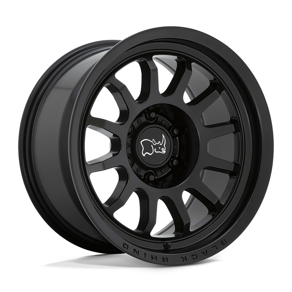 20" Black Rhino Hard Alloys RAPID MATTE BLACK 6X139.7