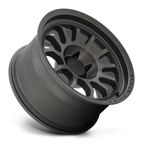 18" Black Rhino Hard Alloys RAPID MATTE BRUSHED GUNMETAL 6X114.3