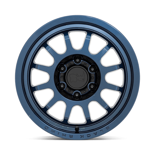 17" Black Rhino Hard Alloys RAPID MIDNIGHT BLUE 6X114.3