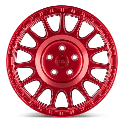 15" Black Rhino Hard Alloys SANDSTORM CANDY RED 5X100