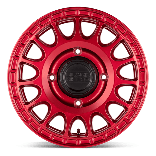 15" Black Rhino Hard Alloys - UTV SANDSTORM UTV CANDY RED 4X137