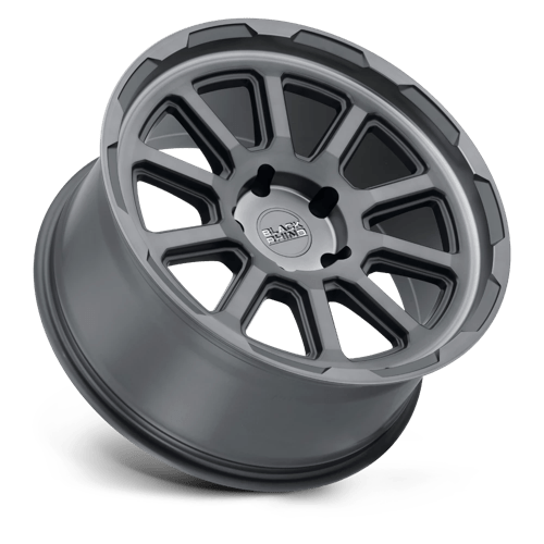 20" Black Rhino Hard Alloys CHASE BRUSHED GUNMETAL 6X139.7