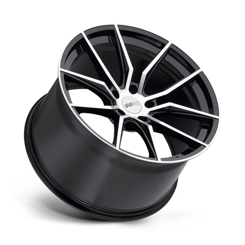 19" Cray SPIDER GLOSS BLACK W/ MIRROR CUT FACE 5X120.65