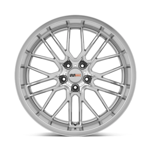 19" Cray EAGLE SILVER W MIRROR CUT FACE & LIP 5X120.65