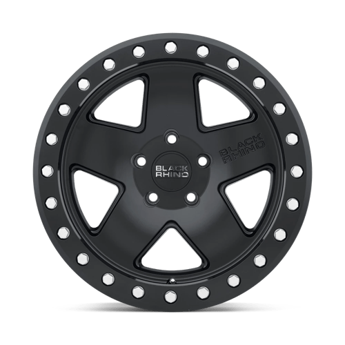 18" Black Rhino Hard Alloys CRAWLER MATTE BLACK 5X139.7