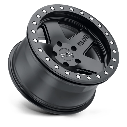 20" Black Rhino Hard Alloys CRAWLER MATTE BLACK 6X139.7