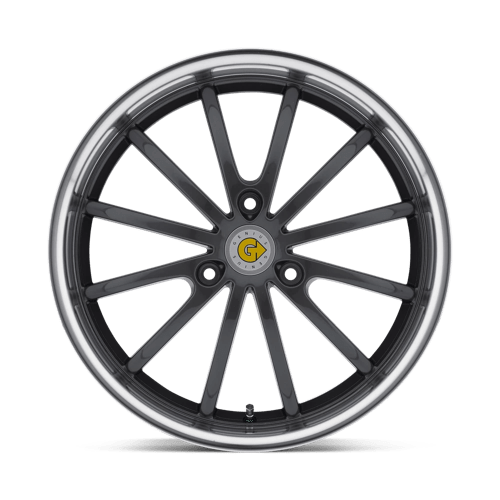 17" Genius DARWIN GUNMETAL W/ MIRROR CUT LIP 3X112