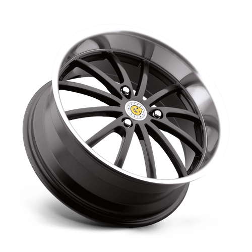 17" Genius DARWIN GUNMETAL W/ MIRROR CUT LIP 3X112