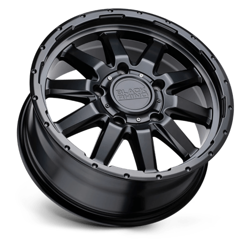 18X8 Black Rhino Hard Alloys EXCURSION MATTE BLACK 6X139.7