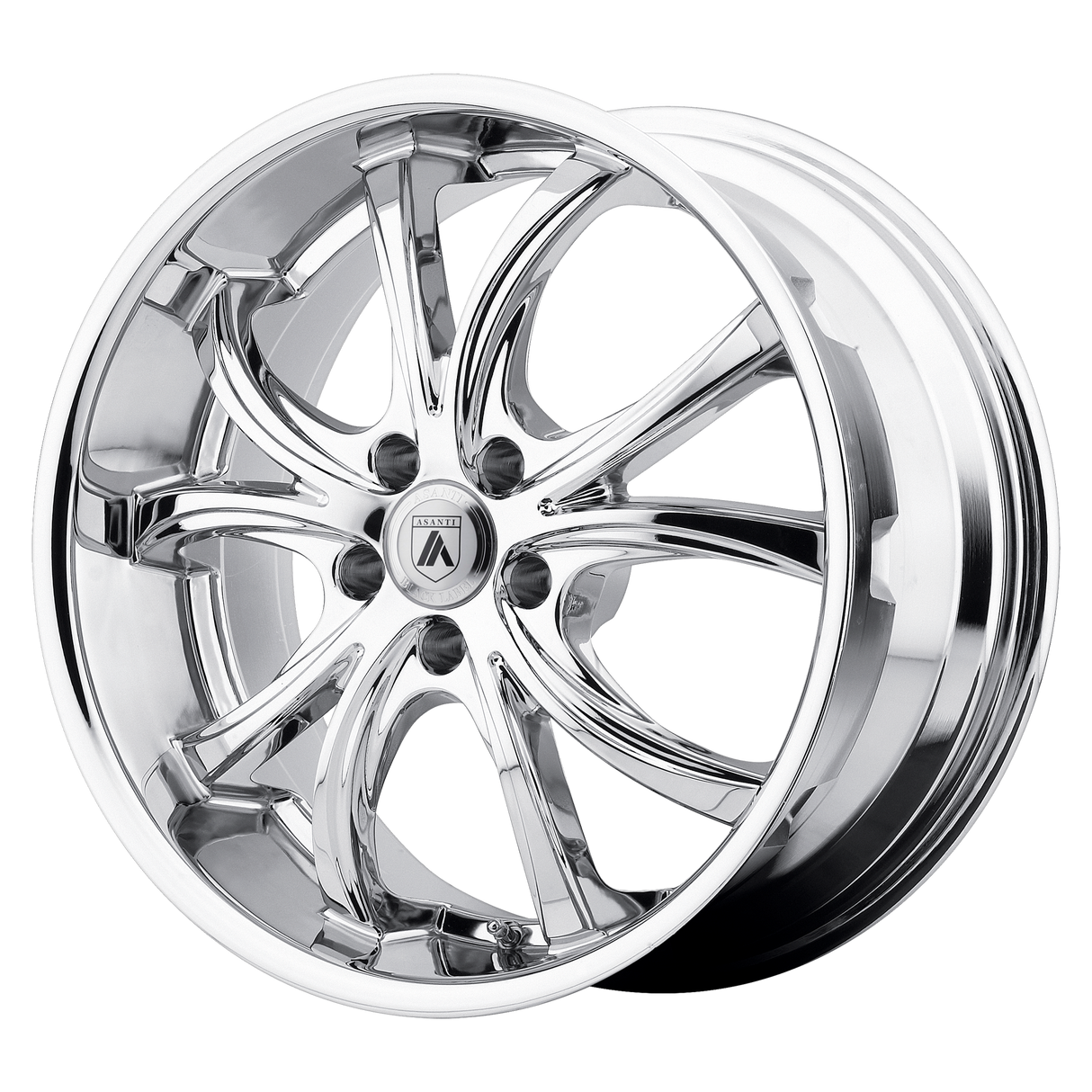 22X10 Asanti Black ABL-8 ELEKTRA CHROME 5X112