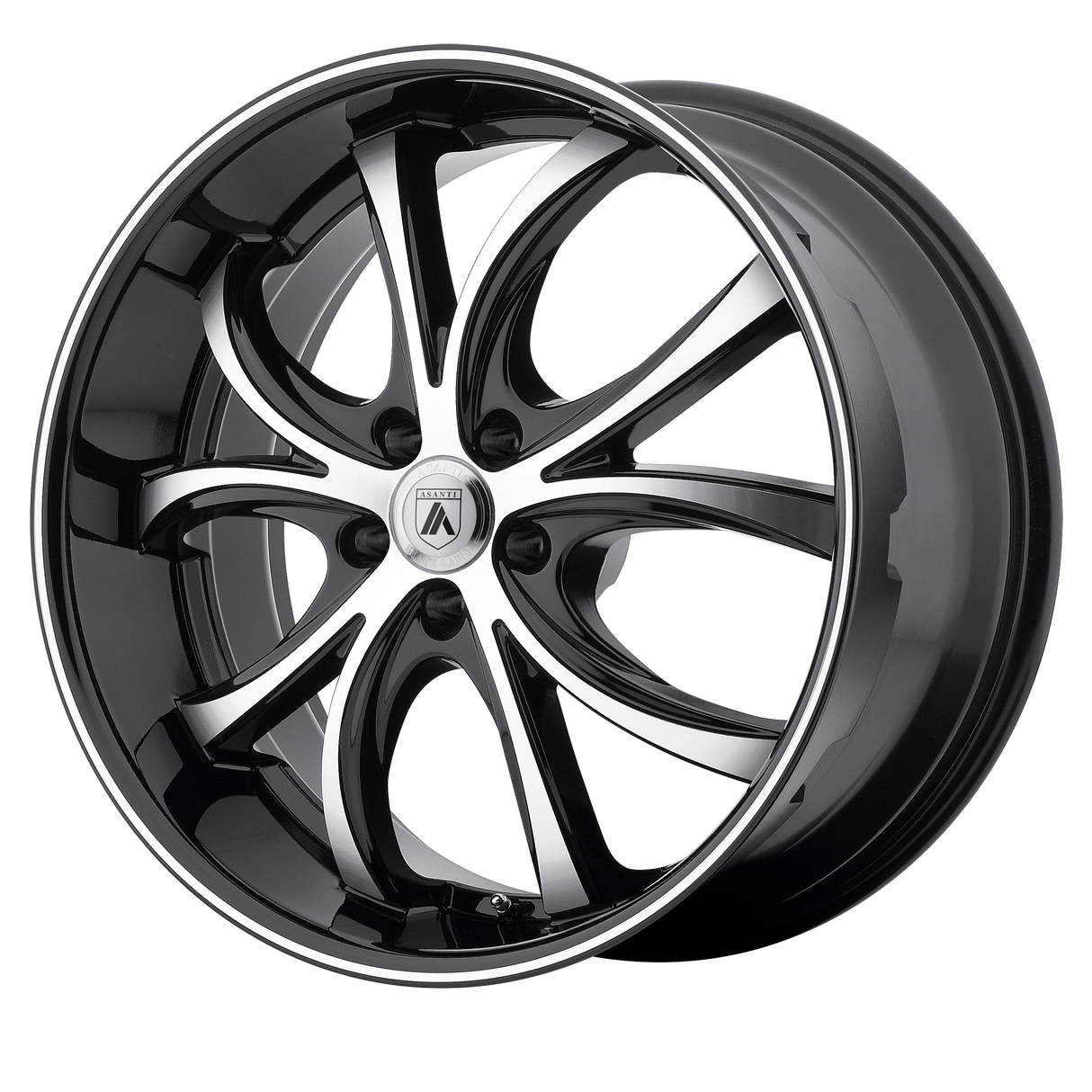 20X8.5 Asanti Black ABL-8 ELEKTRA CHROME 5X114.3