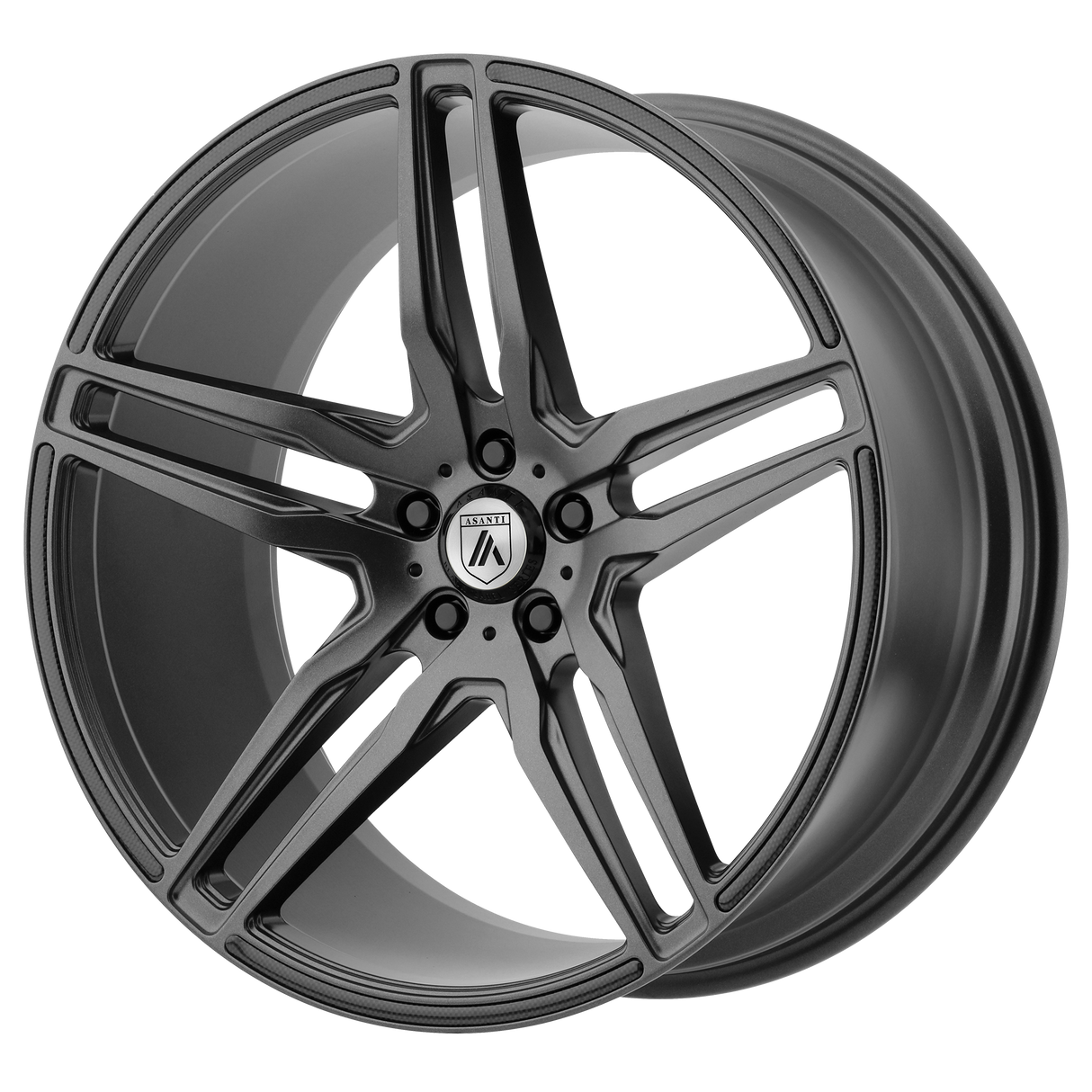 22X10.5 Asanti Black ABL-12 ORION MATTE GRAPHITE 5X120