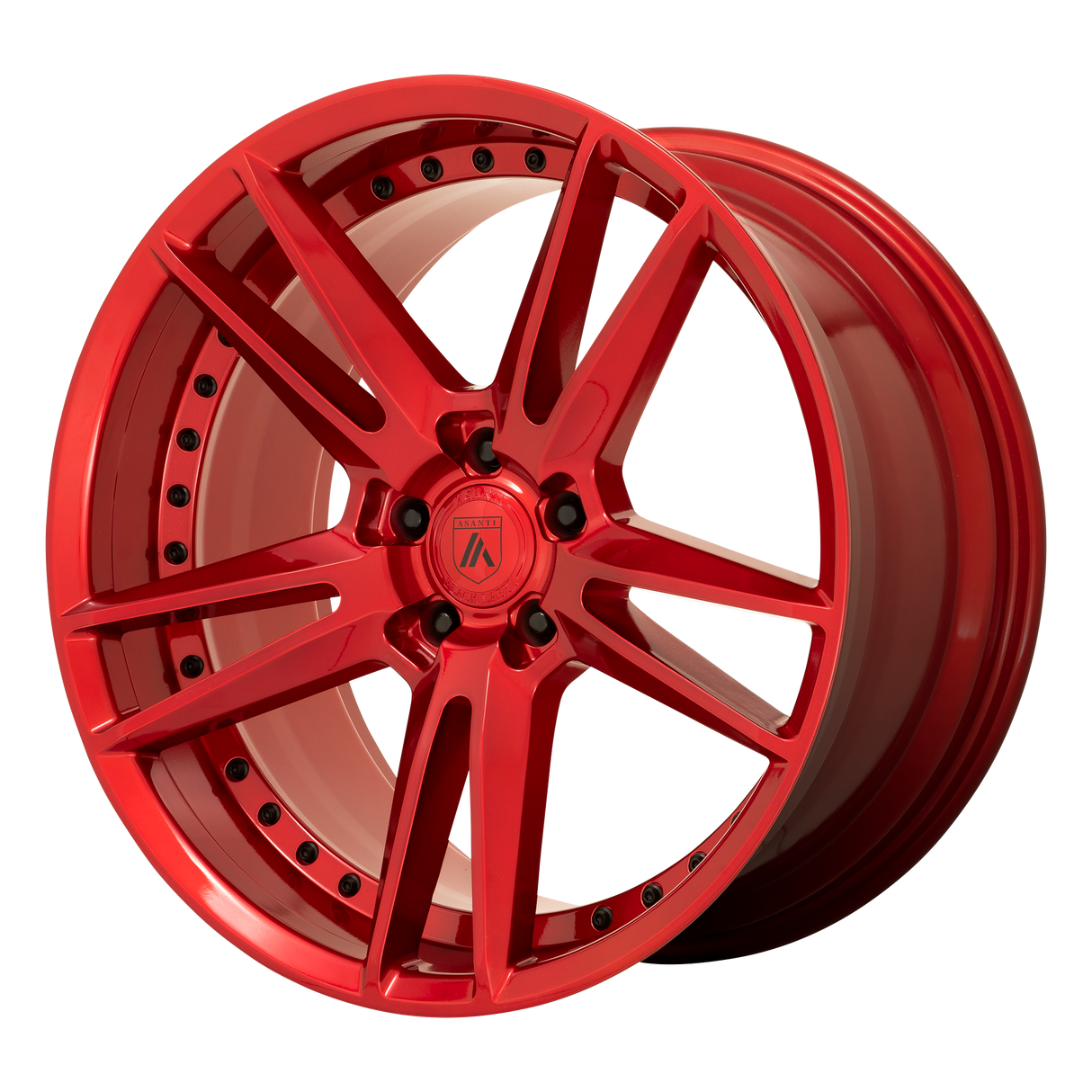 20X10.5 Asanti Black ABL-33 REIGN CANDY RED 5X112
