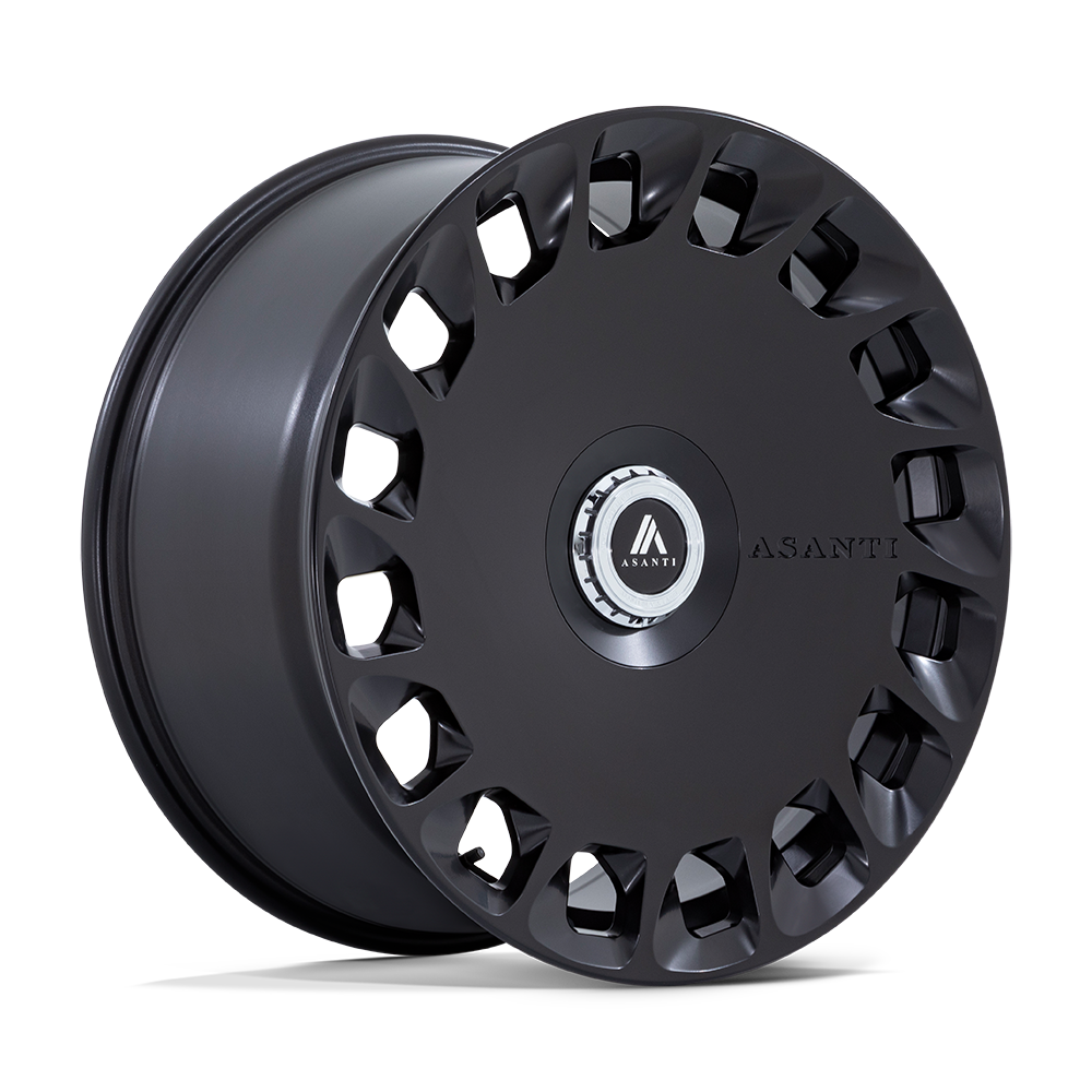 20X9 Asanti Black AB045 ARISTOCRAT MATTE BLACK 5X115/5X120